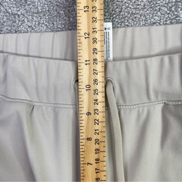 Yogalicious Pants Women's XL Beige Lux Avenue Straight Leg Elastic Waist Active - Picture 9 of 12